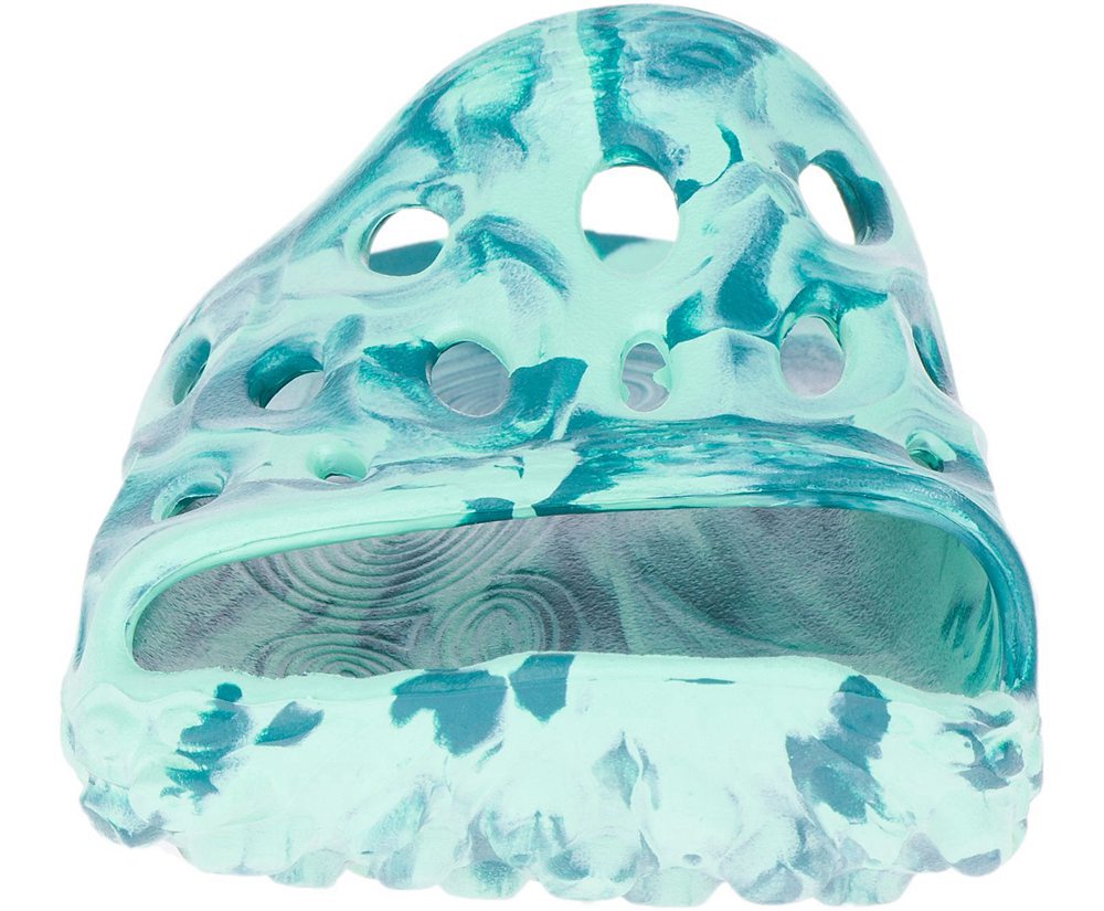 Sandálias Senhora - Merrell Hydro Moc Slide - Menta - PLE763409